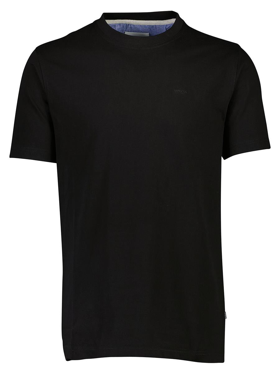 Bison T-shirts / Polo 80-40000-black_2XL - Bygholm Menswear